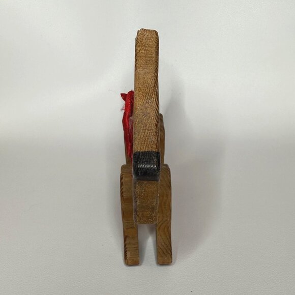 Wooden Dog Scottish Terrier Vintage Decor Shelf Sitter - Picture 3 of 7